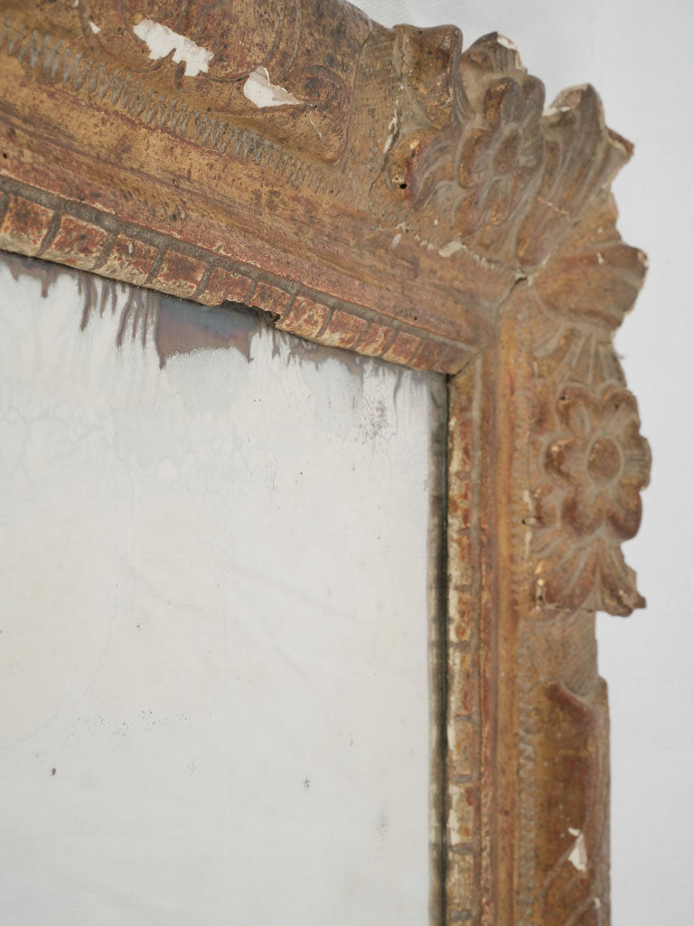 Delicate Provençal Regence Wall Mirror
