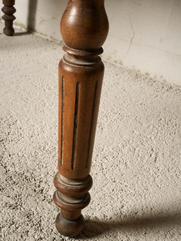 Late 19th-Century Walnut Writing Desk w/ Raised Drawers - 43¼"