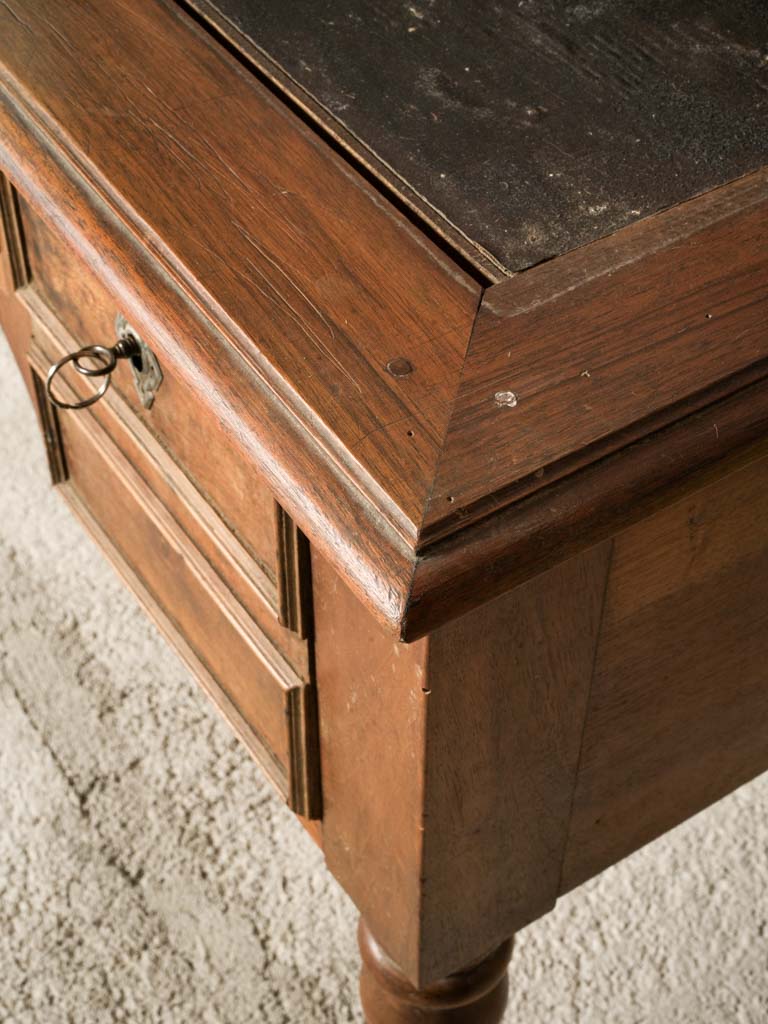 Late 19th-Century Walnut Writing Desk w/ Raised Drawers - 43¼"