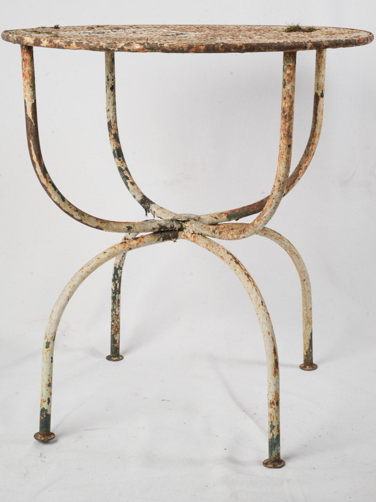 Rustic perforated top furniture