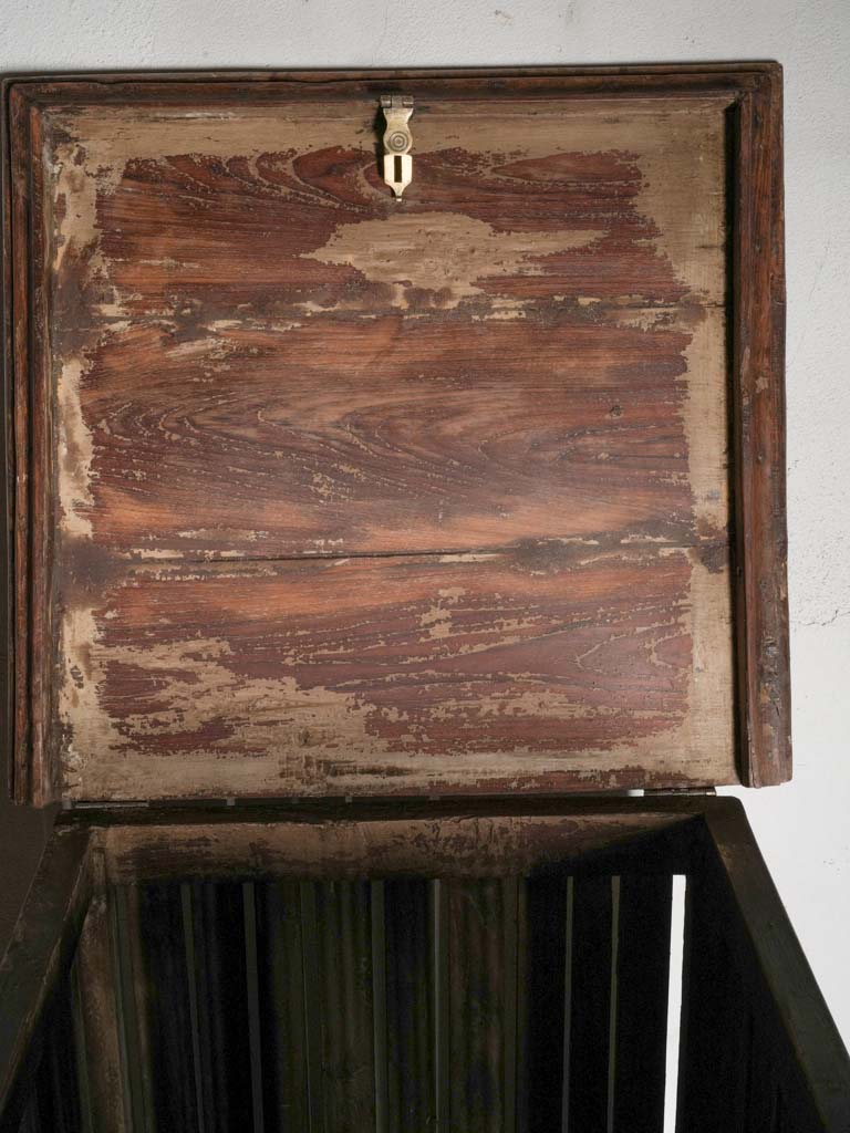 Antique larch display case  