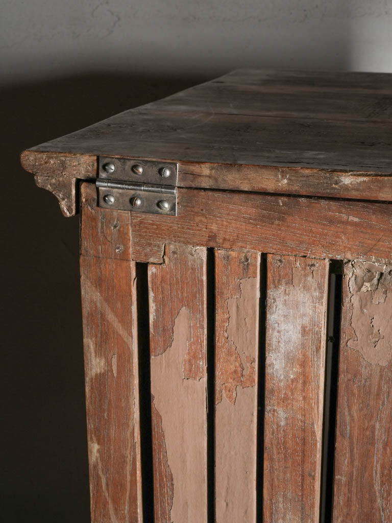 Folk-art rustic cupboard  