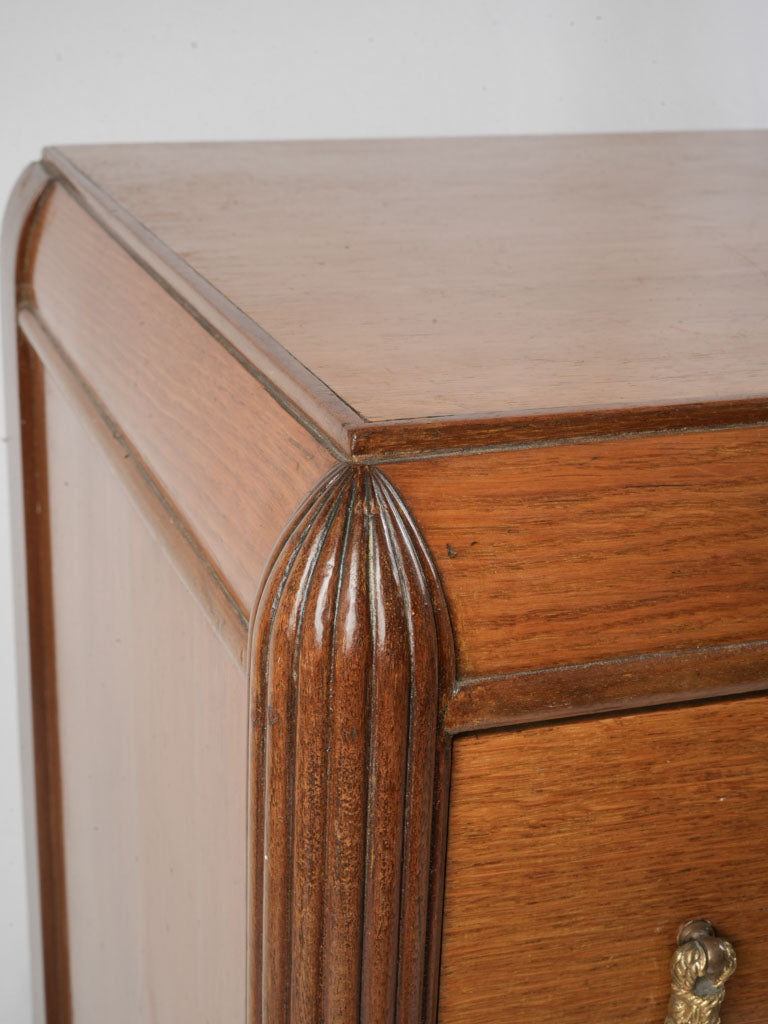 Carved rose design cabinet  