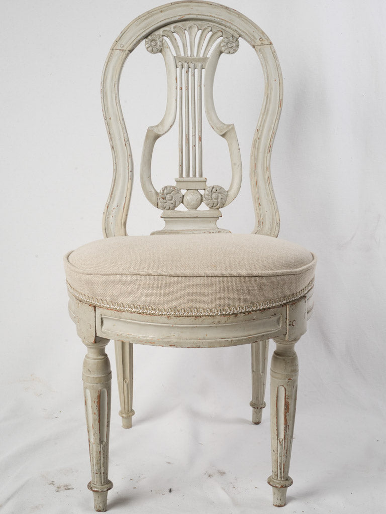 Elegant antique French chair  