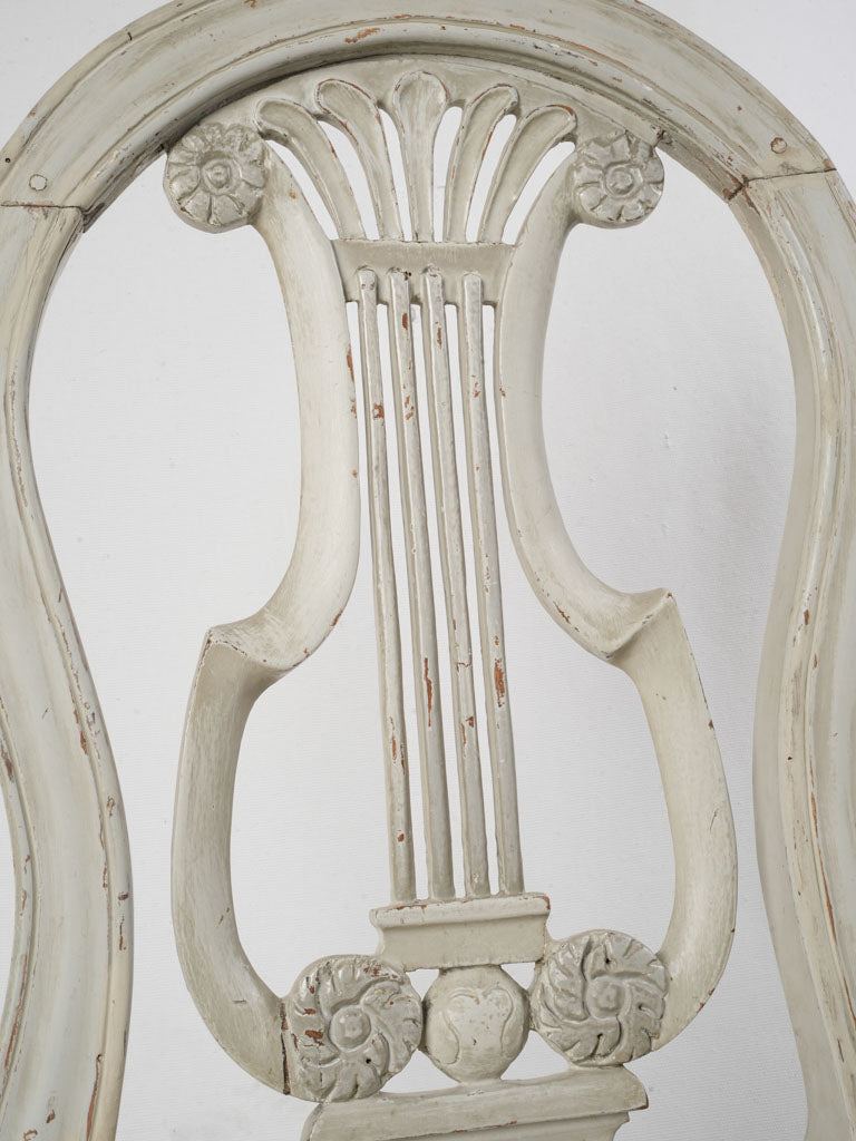Timeworn elegant side chair  