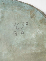 Latin-inscribed ancient religious paintings