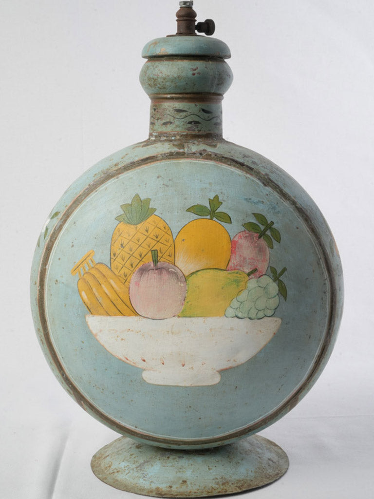 Hand-painted collectible French lamp