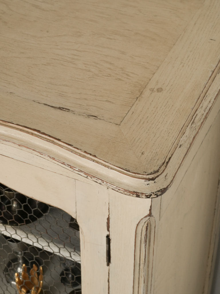 Antique French Hutch with Rustic Charm
