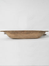 Time-worn French dough bowl antique
