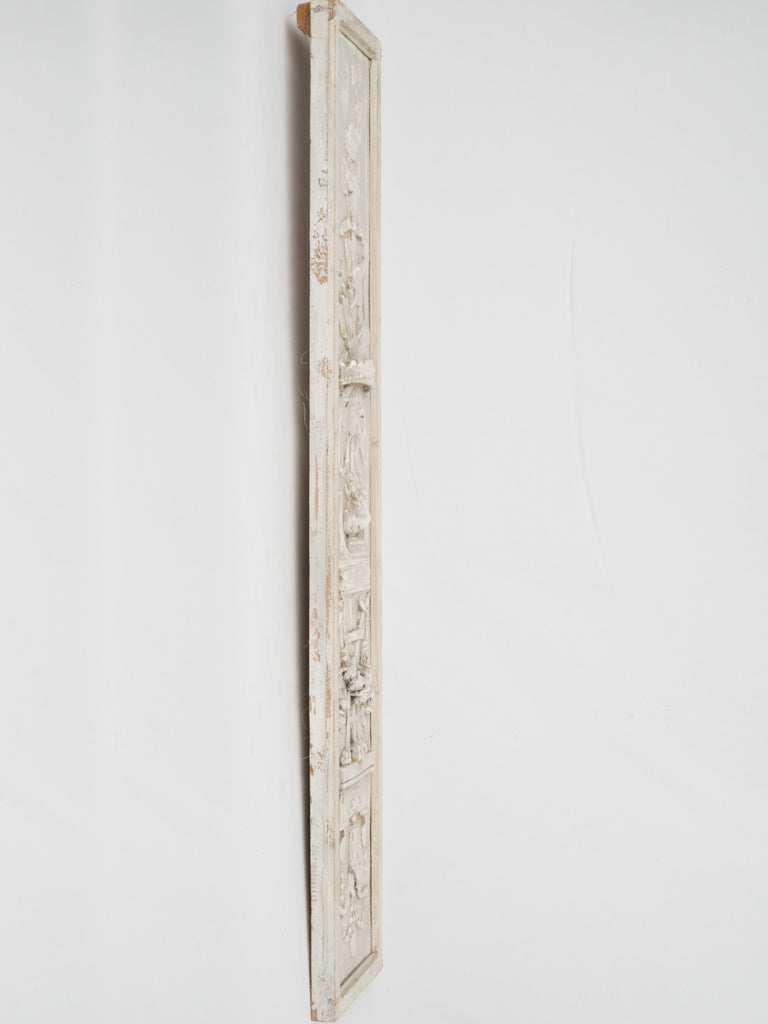 Detailed antique French decorative panel