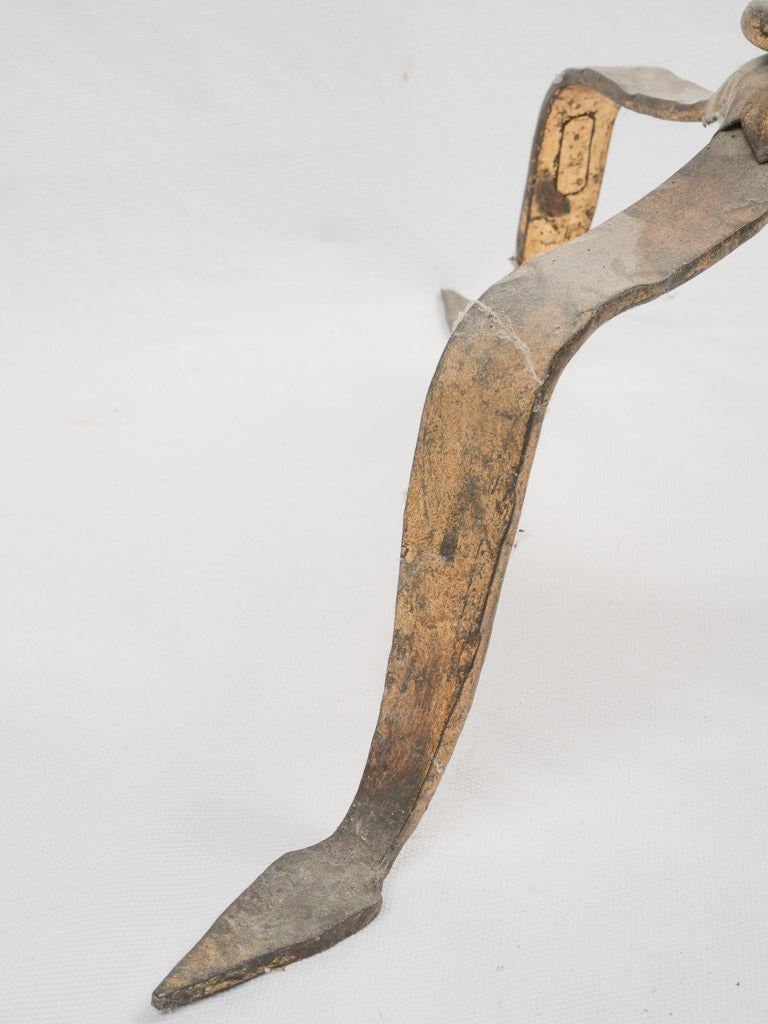 Elegant European vintage tripod floor lamp