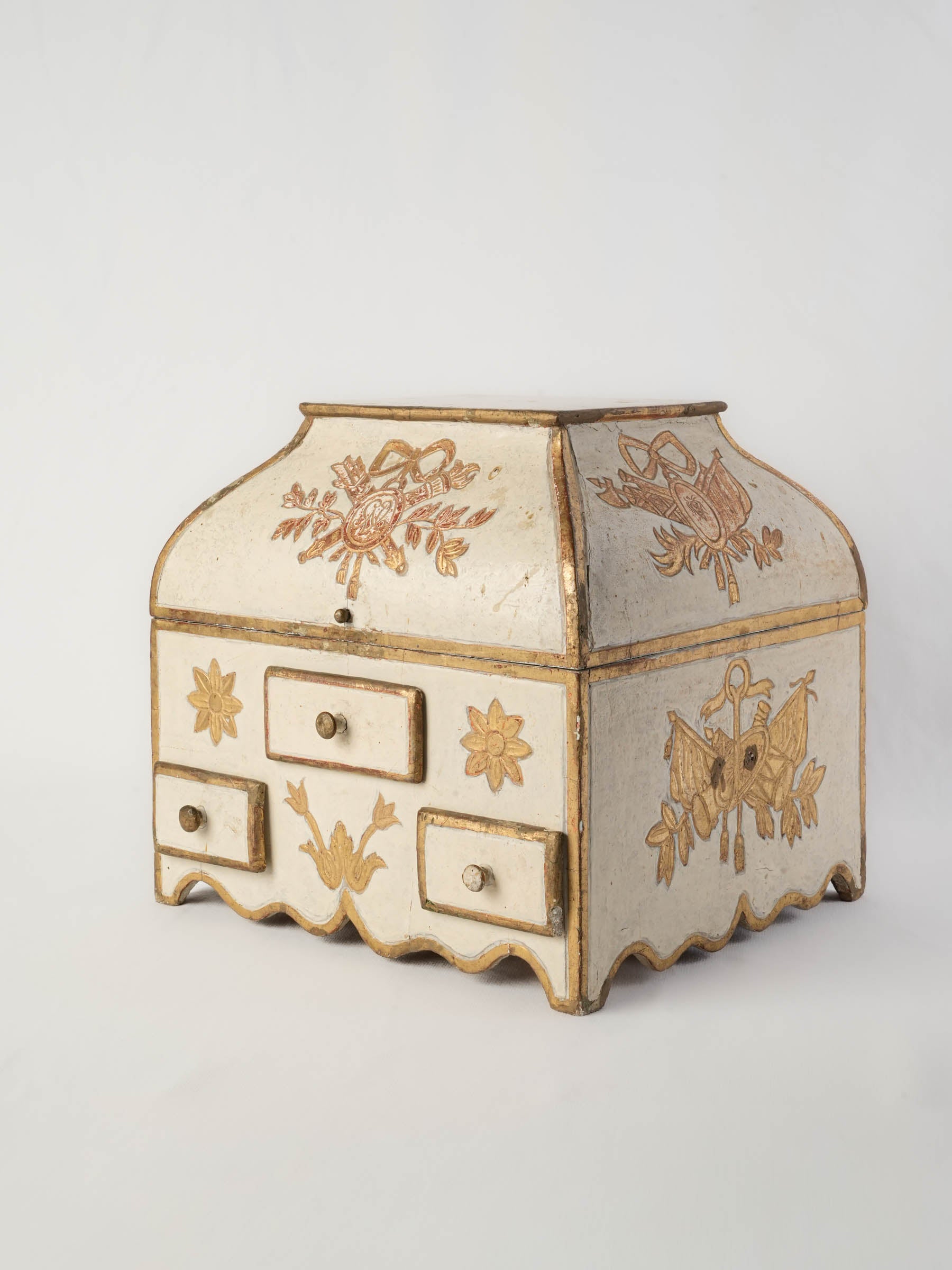 Rare and Exquisite Louis XVI Dressing Case - 12¼"
