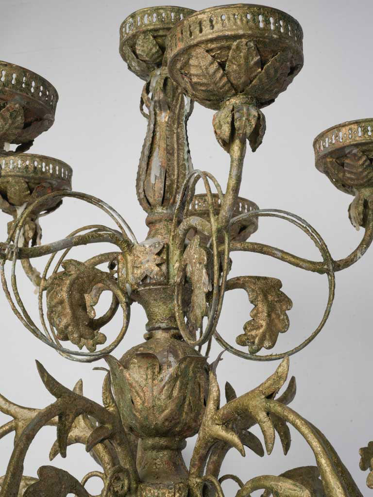 Ornate Foliate Detail Candelabra  