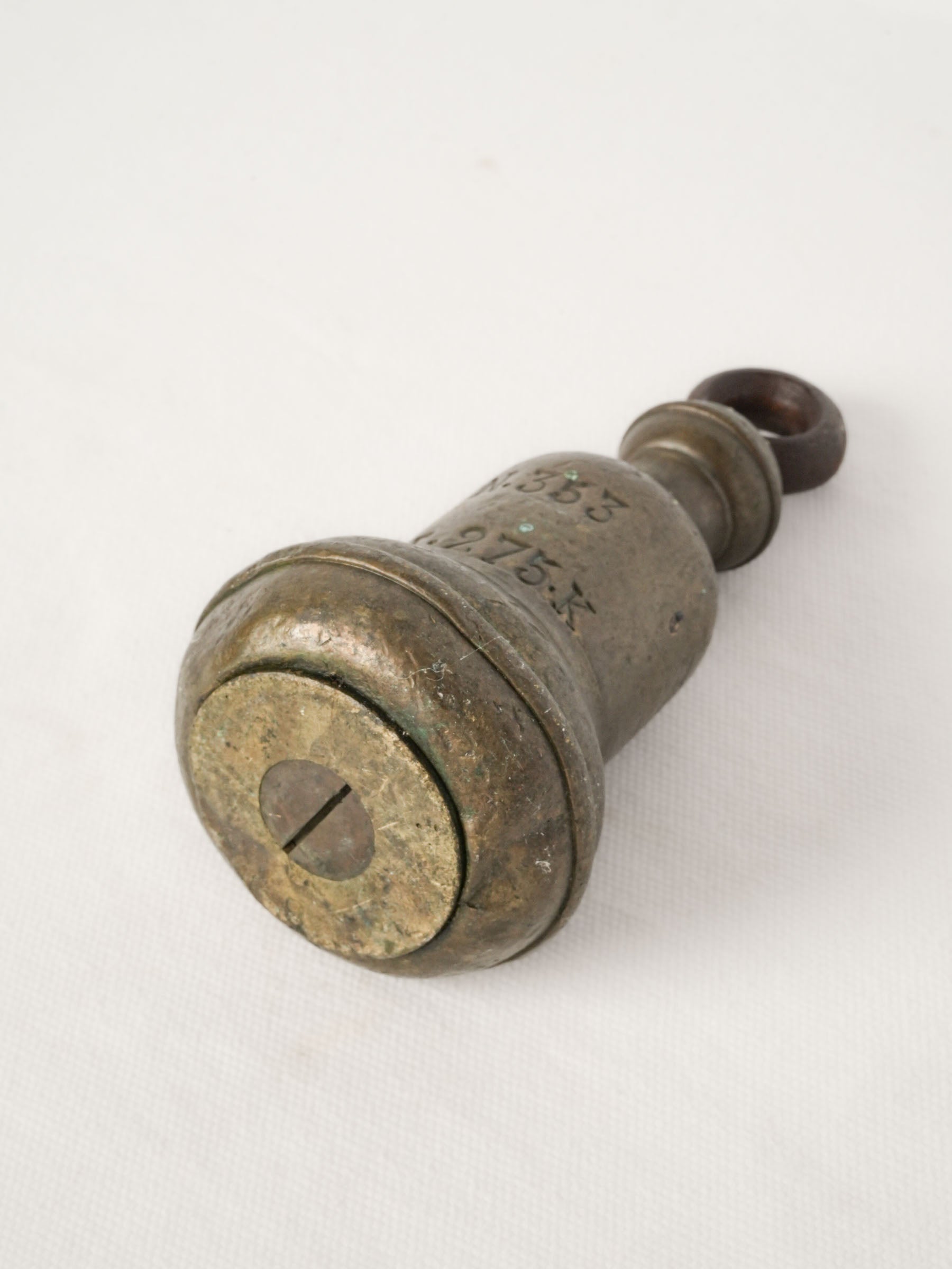Antique French mercantile scale weight