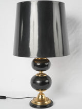 Classic black lacquer lamp shade