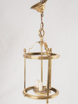 Brass 3 light lantern - 1950s - 17¾"