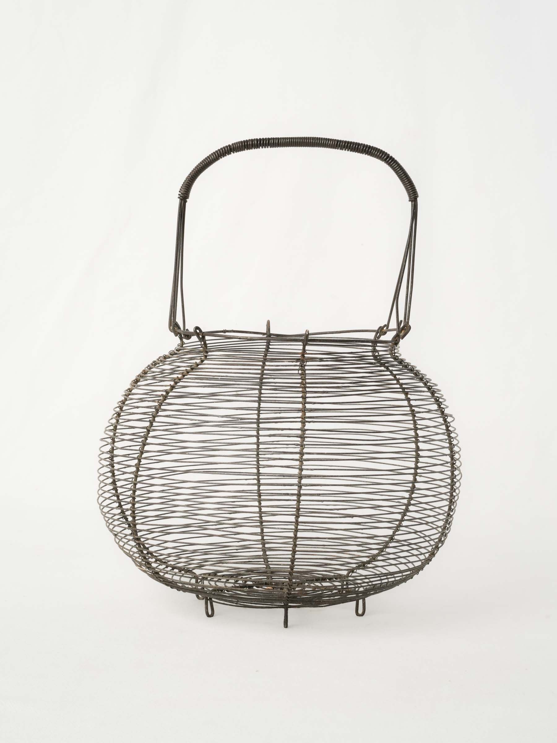 Antique French Wire Basket