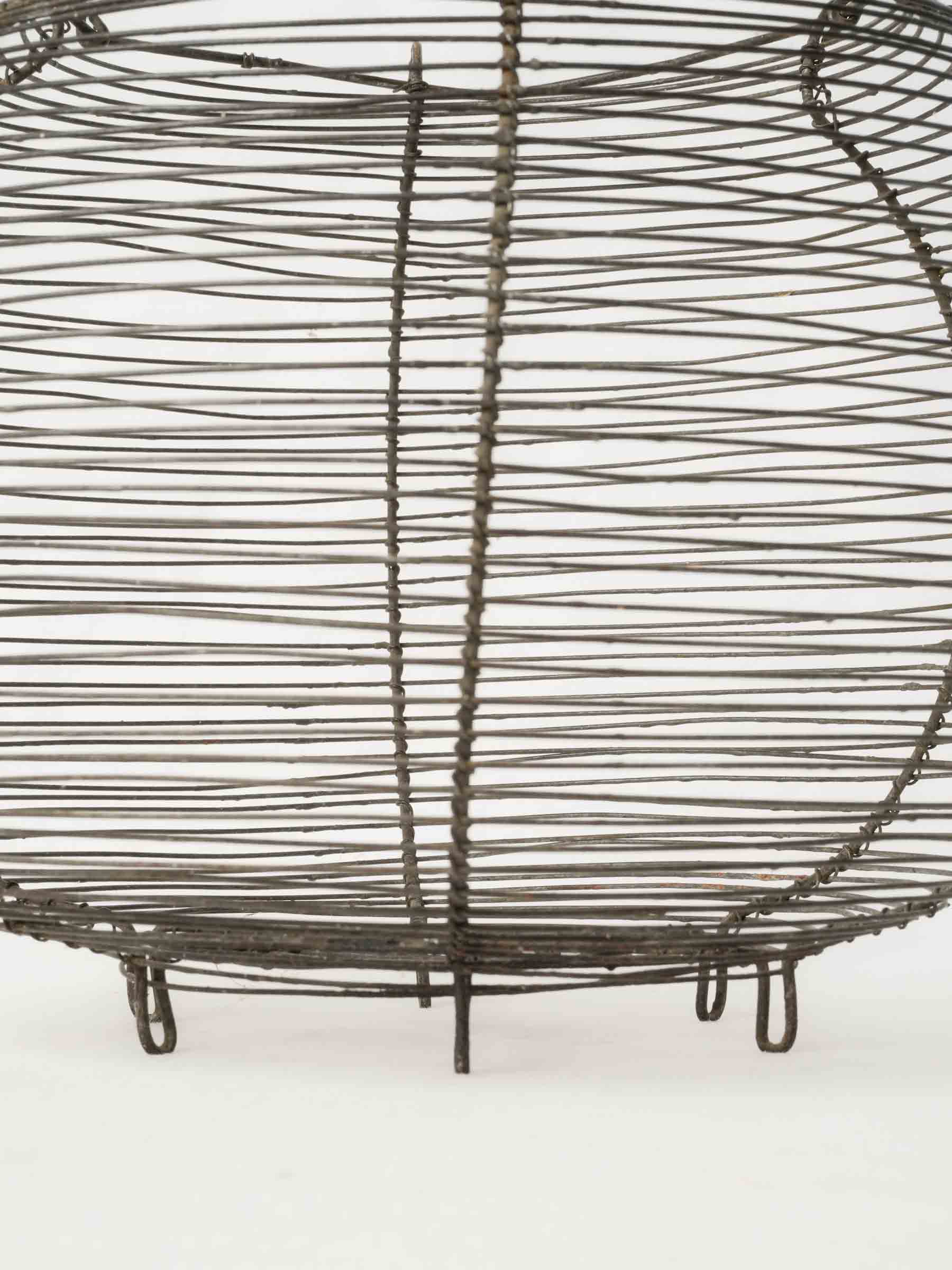 Antique French Wire Basket