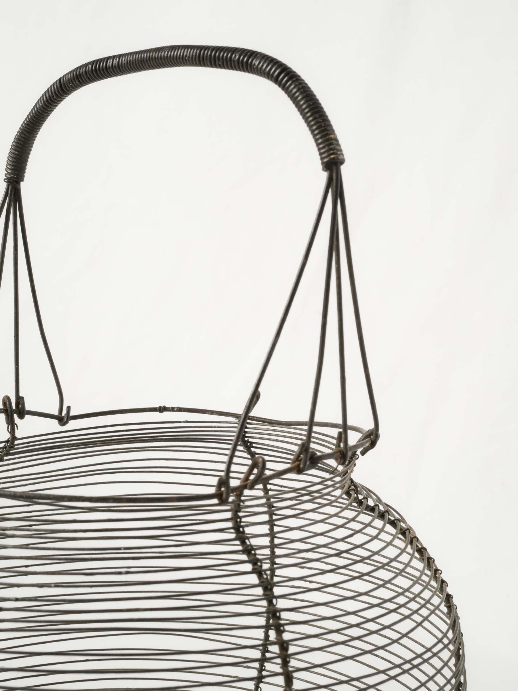 Antique French Wire Basket