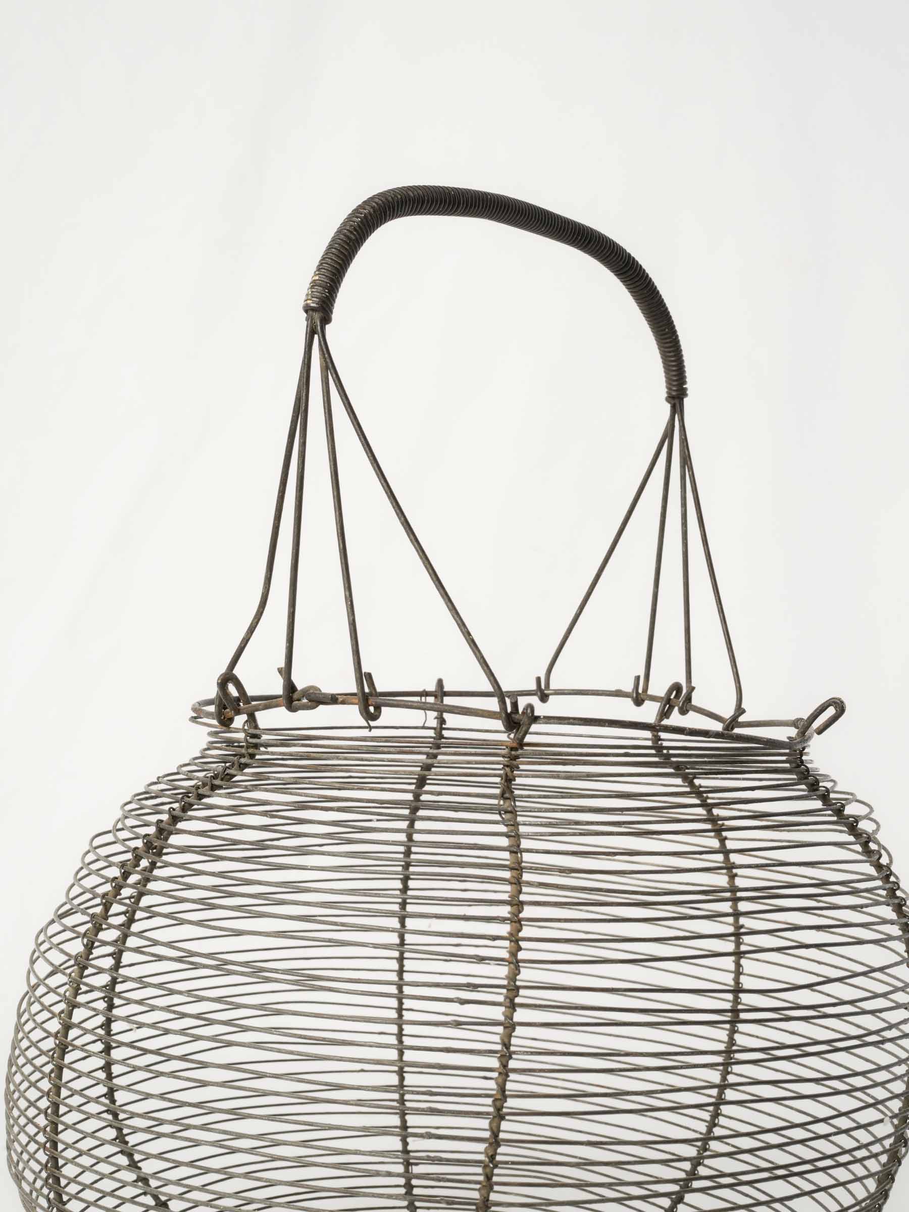 Antique French Wire Basket