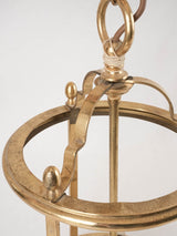 Brass 3 light lantern - 1950s - 17¾"