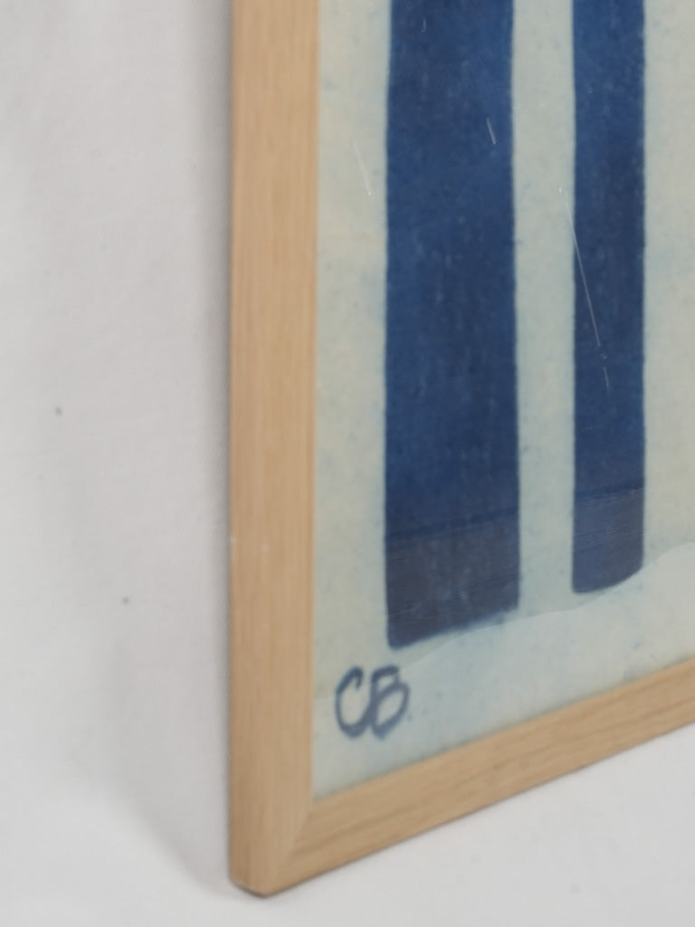 Handcrafted Narrow Chair Portrait Art