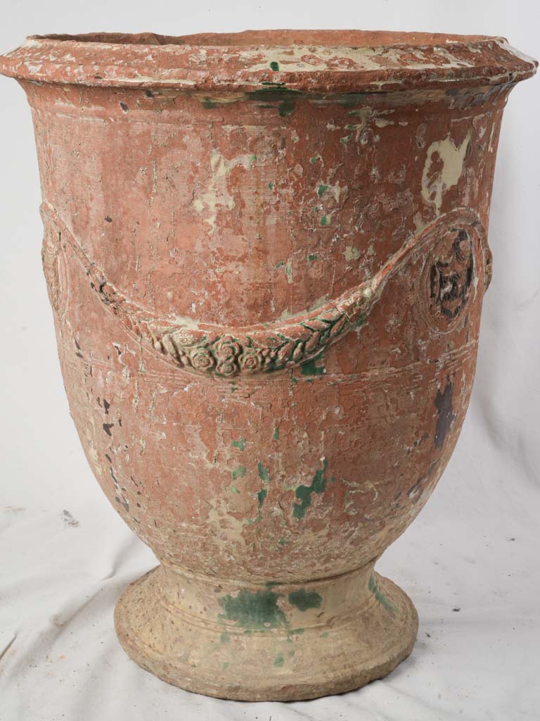 Rustic Medici-inspired urn
