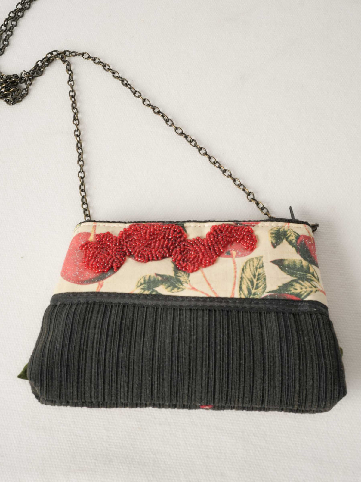 Vintage Purse with Cherries