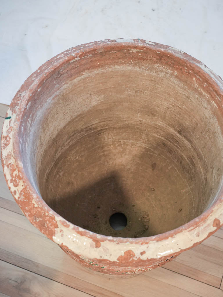 Elegant Provençal terracotta urn