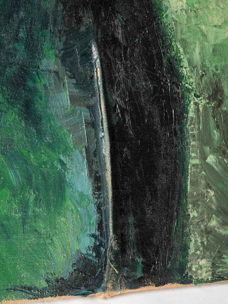 Artistic impasto Provence painting  
