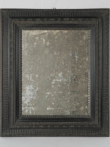 Early-18th century black mirror - rectangular 42½" x 35½"