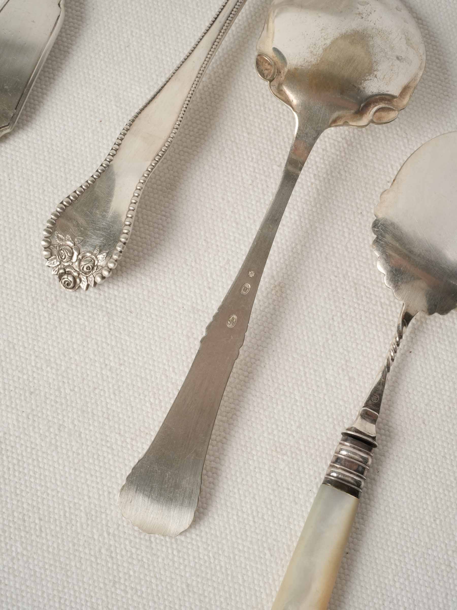 Antique Serve ware Collection - Five Pieces