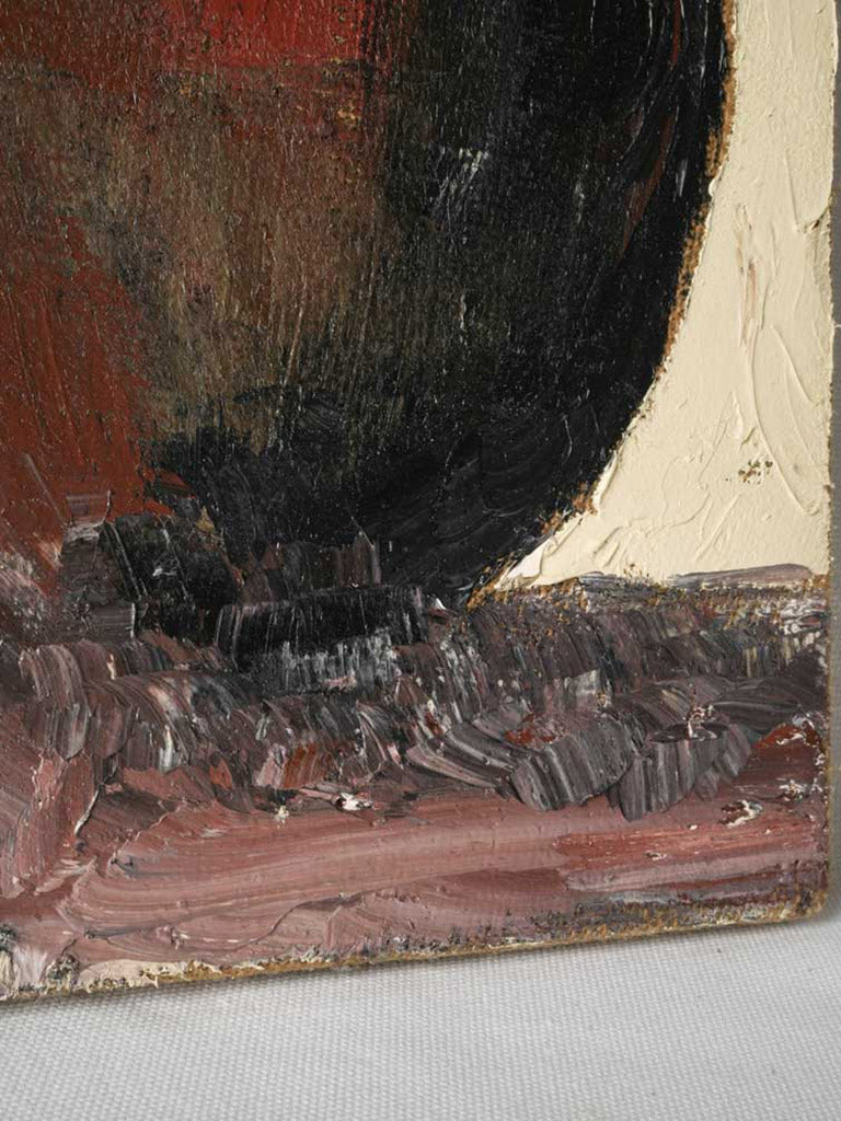 Earth-toned canvas, vibrant expression