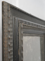 Early-18th century black mirror - rectangular 42½" x 35½"