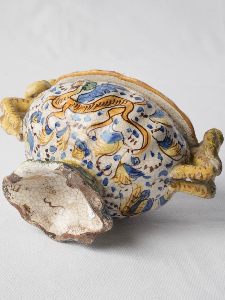 Decorative ornate porcelain sculpture