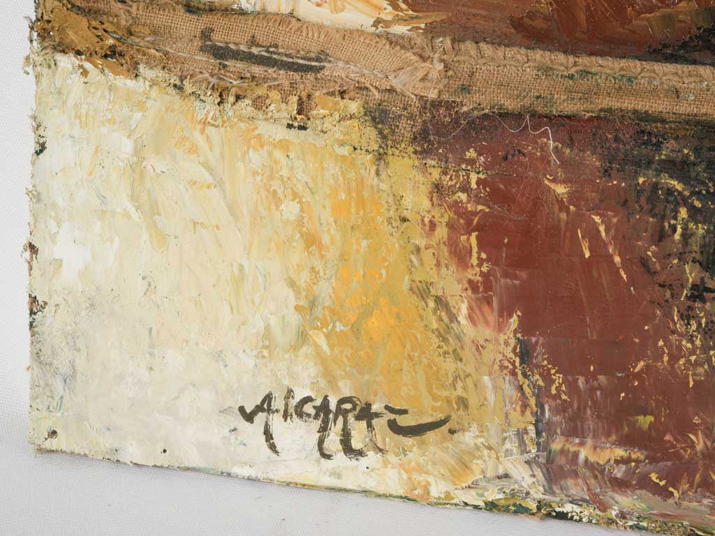 Rustic character Provençal composition