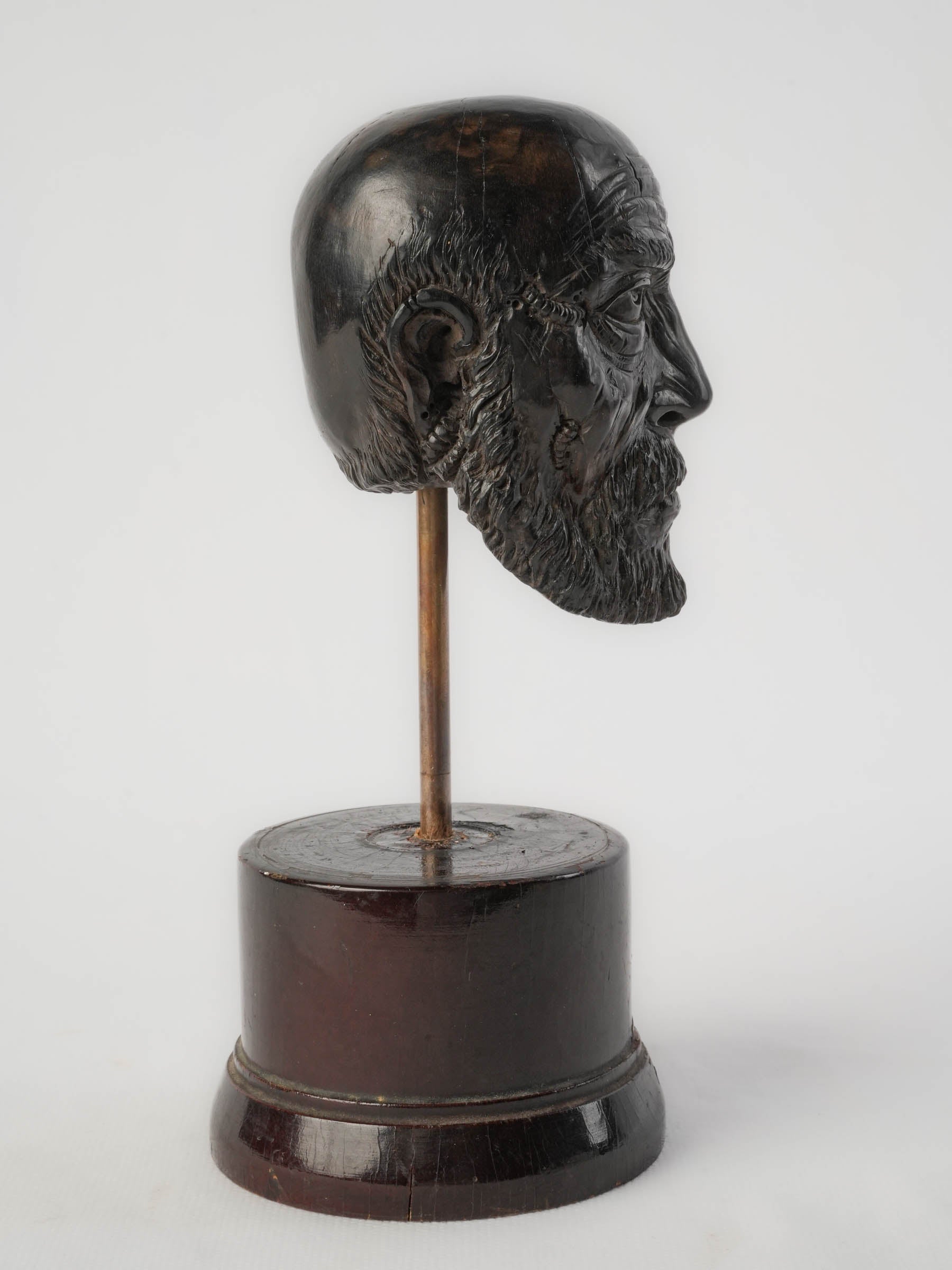 Classic ebony Vanitas artifact