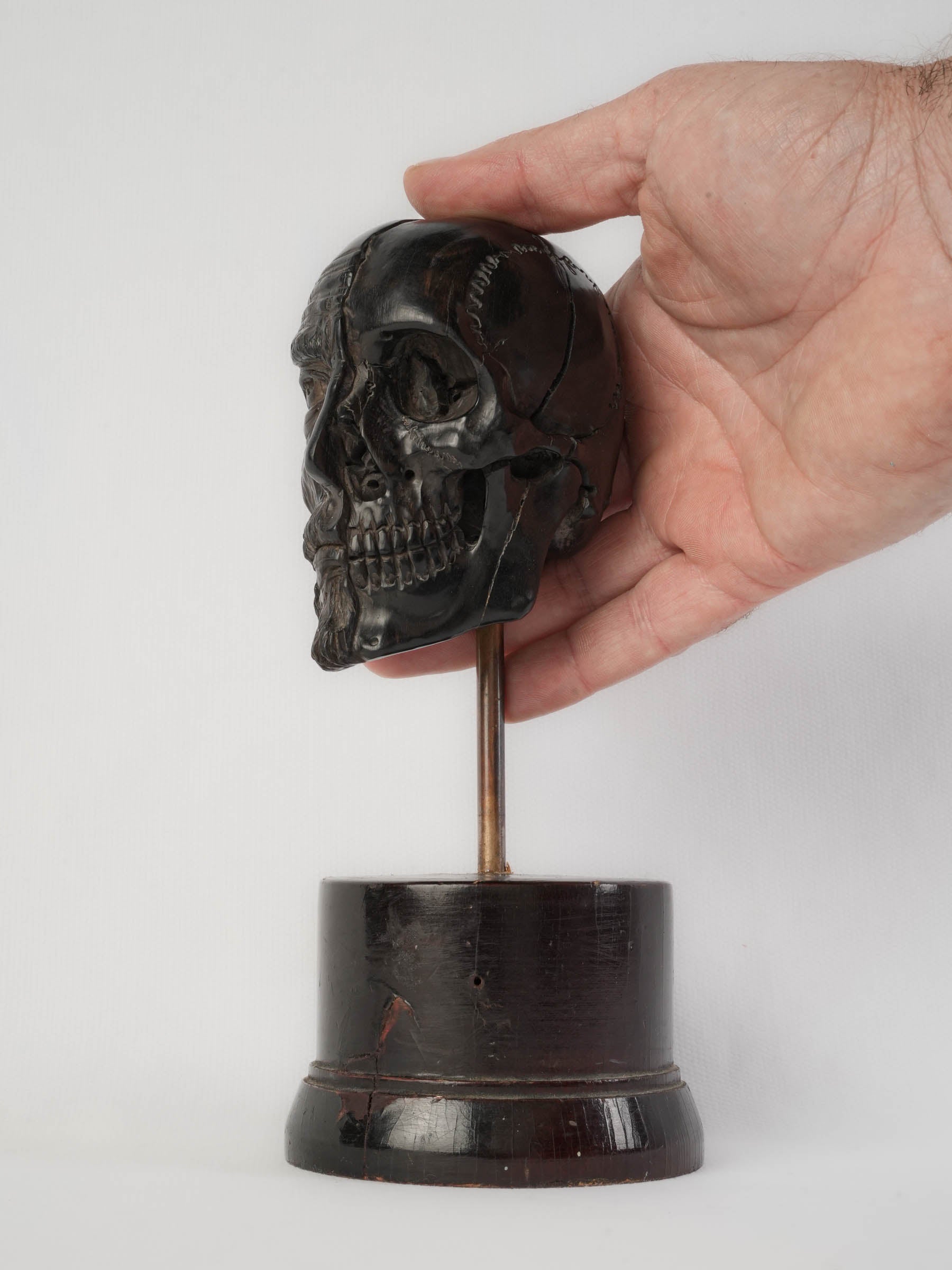 Rare ebony Renaissance sculpture