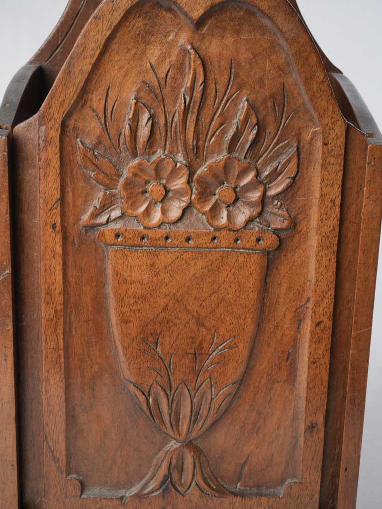 Elegant French farmhouse flour box  