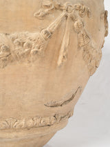 Rustic Louis XVI terracotta urn