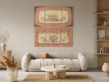 Sophisticated carton d'Aubusson tapestry art