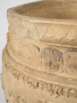 Classic Italian terracotta urn gardening