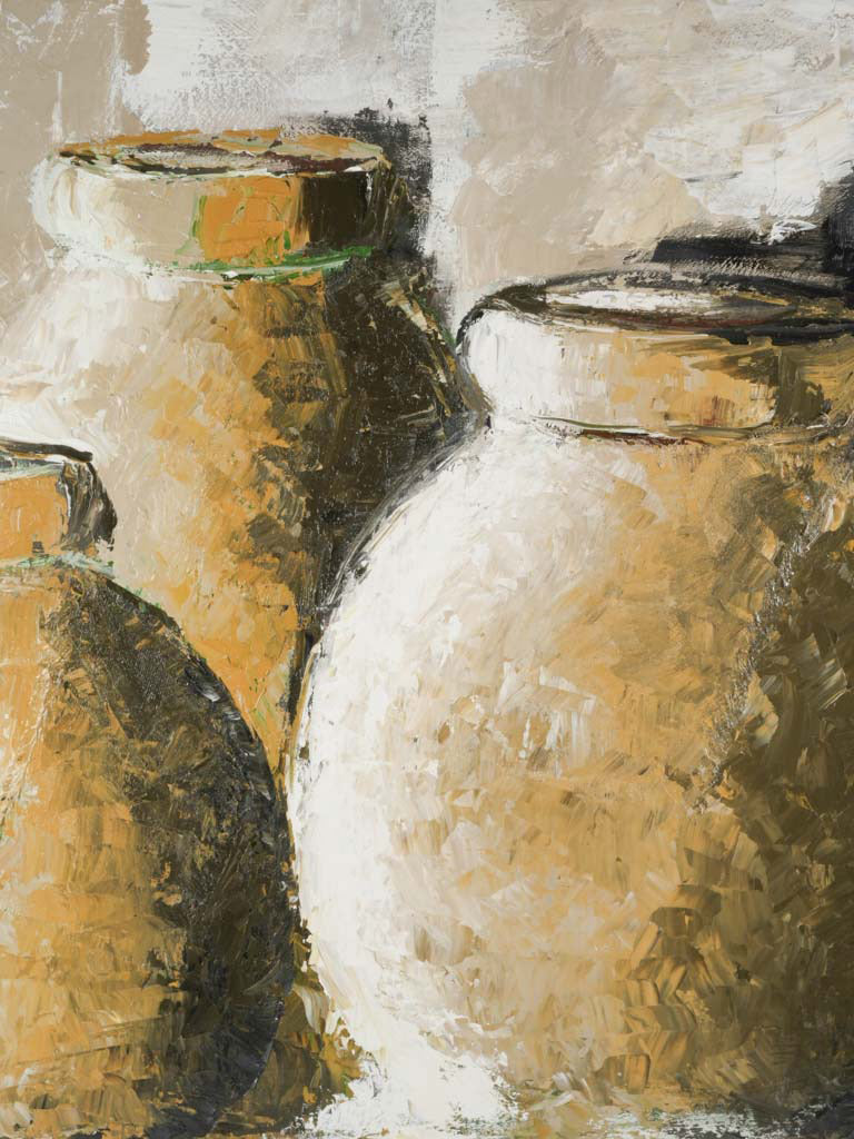 Mineral-toned Michele Alcaraz artwork  