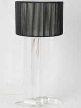 Timeless Black Acrylic Table Lamp