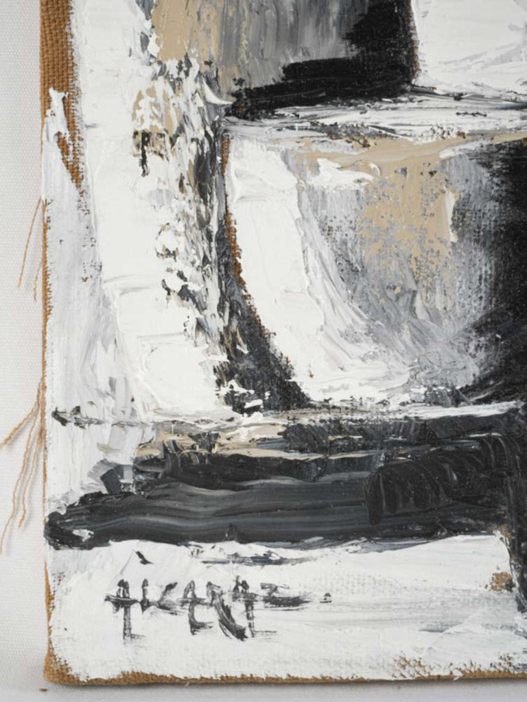 Mineral-toned wall art  