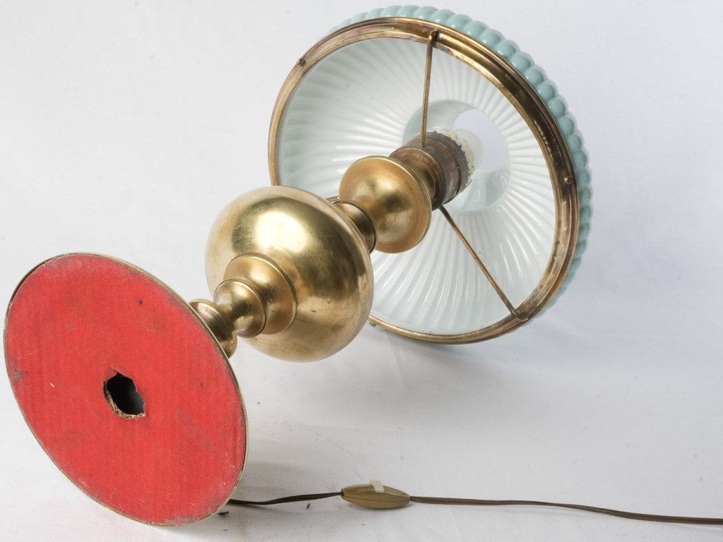 Quiet glamour vintage bedside lamp