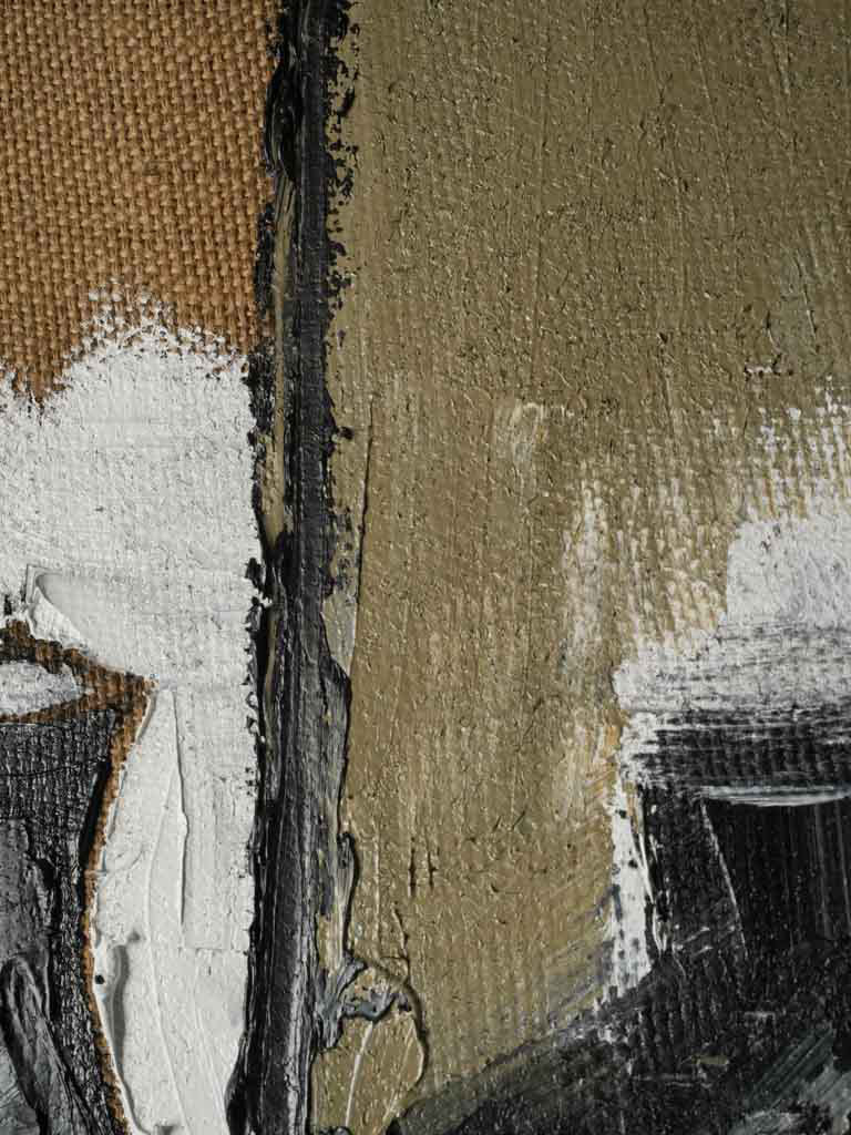 Warm beige contemporary piece  