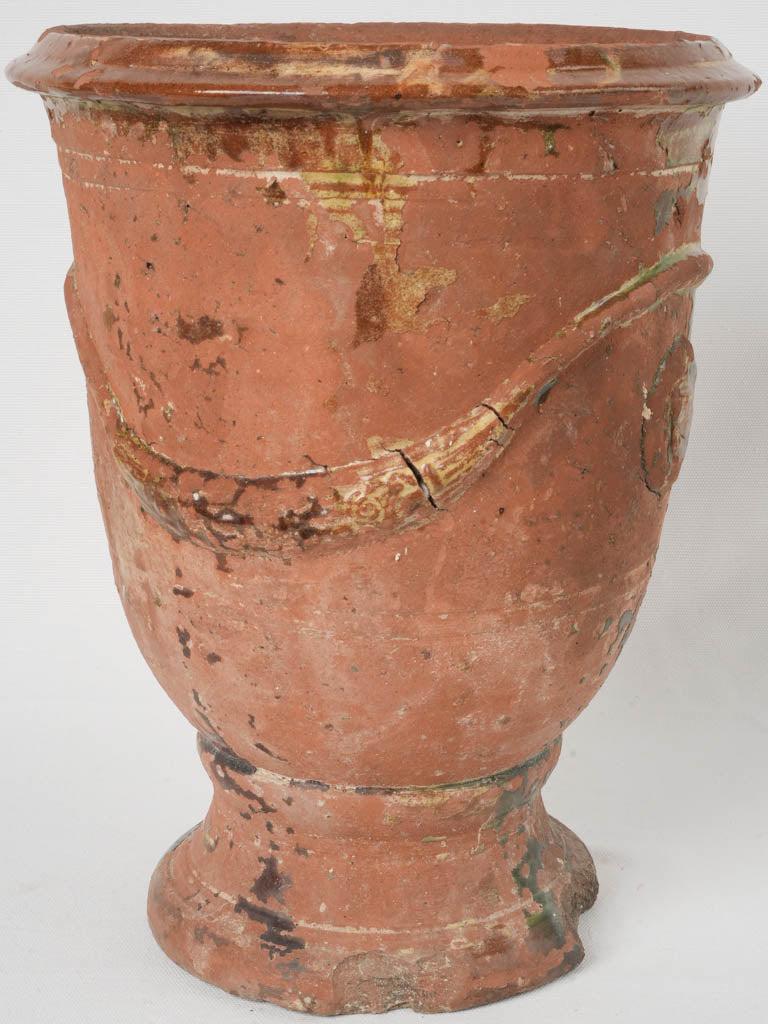 Antique Provençal terracotta vase