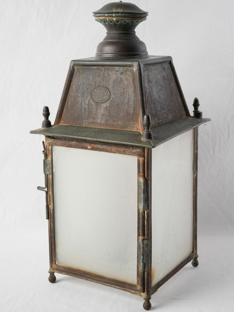 Elegant early 20th-century lantern