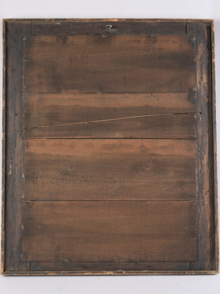 Elegant Late 19th Century Italian Walnut Marquetry Mirror - 35" x 29½"